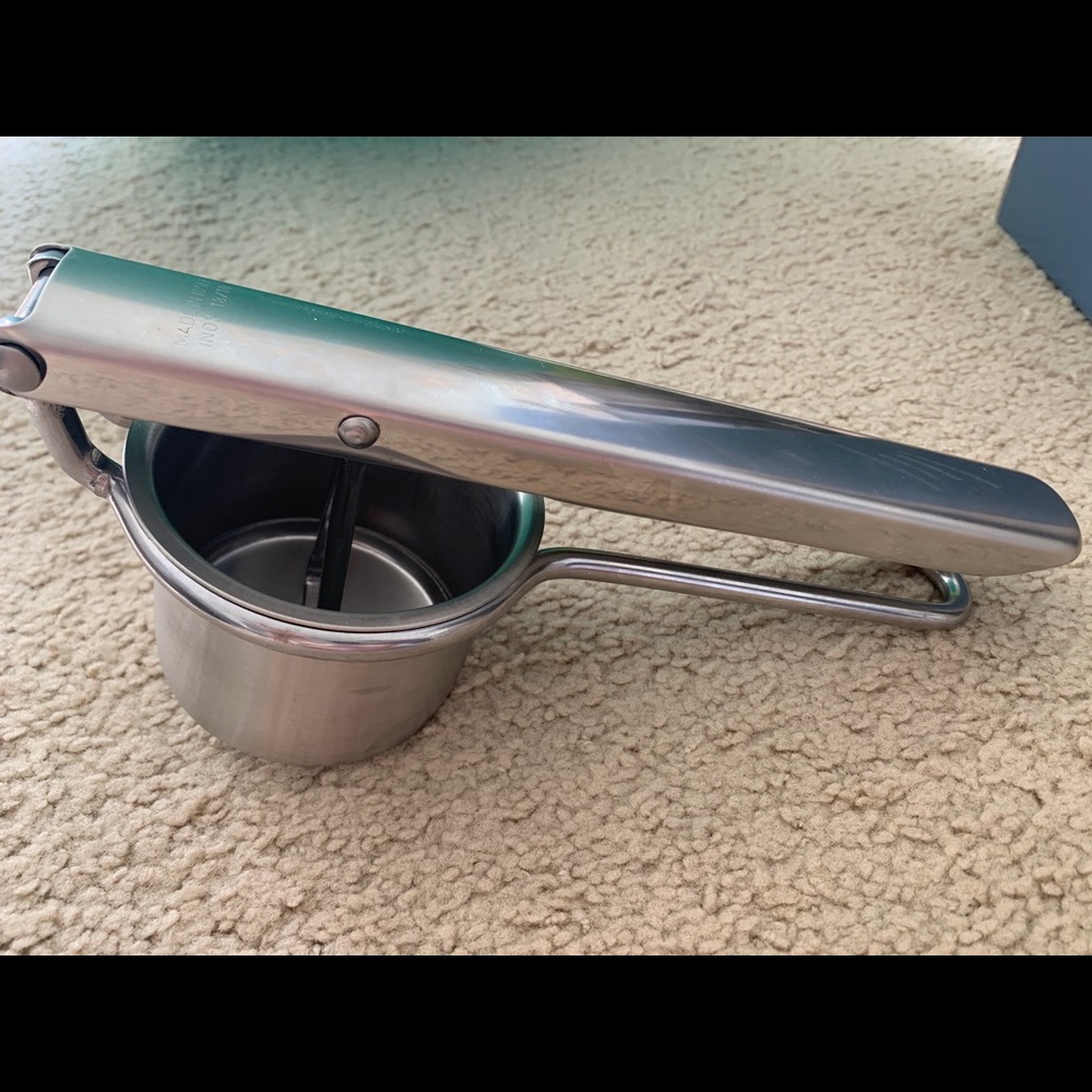 Potato press stainless steel